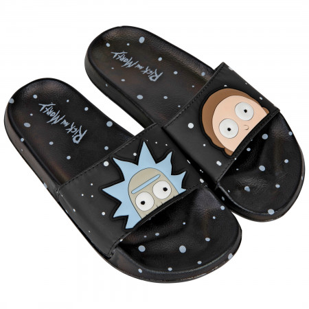 Rick And Morty Character Slides Sandals